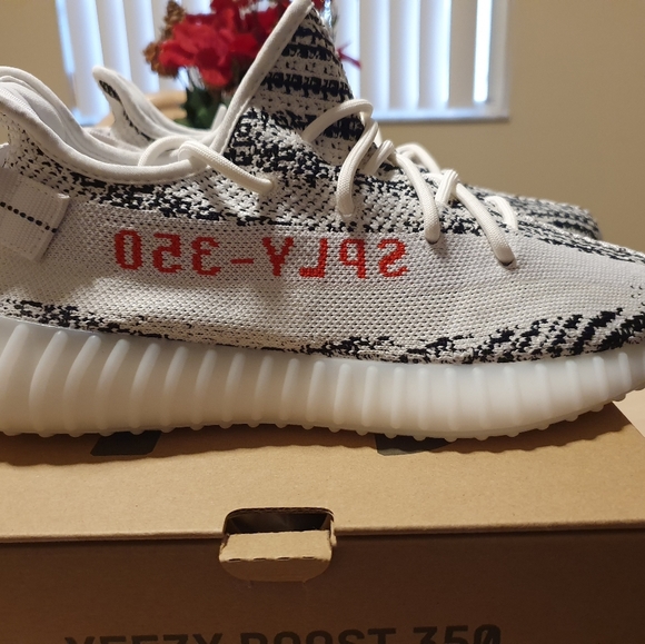 Adidas Yeezy Boost 350 V2 Zebra Black White Cp9654 eBay
